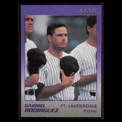 Gabriel Rodriguez #22 1989 Star Minor League Ft. Lauderdale Yankees Baseball MLB - Image 1 of 3