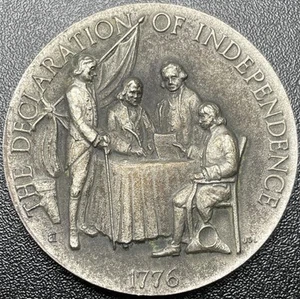Moneda de plata de ley LONGINES SYMPHONETTE LA DECLARACIÓN DE INDEPENDENCIA - Imagen 1 de 2