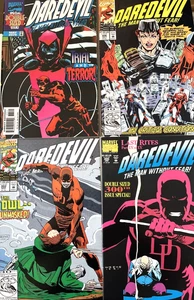 DAREDEVIL NUMBER'S 300 302 306 & 375. 1ST SERIES. (4 ISSUE 1992-1998 LOT). - Picture 1 of 21