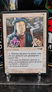 ROYAL HERBALIST Italian Version MAGIC The Gathering SUMMON 1996 Trading Card MTG - Picture 1 of 2
