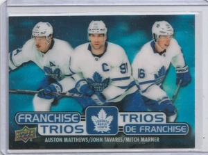 2020-21 Tim Hortons Franchise Trios Toronto Maple Leafs Auston Matthews #T10 - Picture 1 of 1