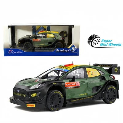 Solido 1:18 Ford Puma Rally1 2022 Rally New Zealand Bertelli/Granai #37 - Image 1 of 4