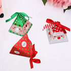 15 pièces boîte à bonbons de Noël boîtes cadeaux triangulaires