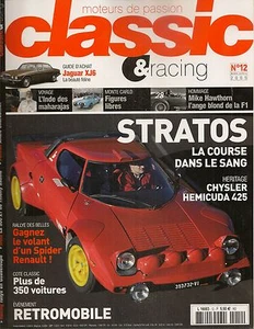 CLASSIC & RACING 12 LANCIA STRATOS CHRYSLER HEMICUDA 425 JAGUAR XJ6 YAMAHA 500XT - Foto 1 di 1