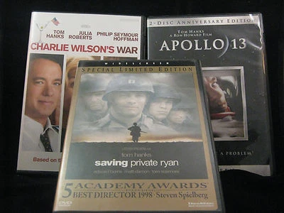 Saving Private Ryan, Charlie Wilson's War, Apollo 13  (Widesreen Edition) - Image 1 of 4