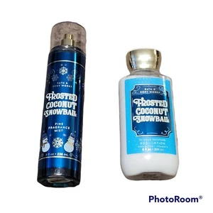 Bath and Body Works Frosted Coconut Snowball Mist & Lotion 2-teiliges Produktbündel - Bild 1 von 2