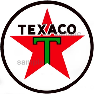 PEGATINA CALCOMANÍA TEXACO 2 PULGADAS VARIOS ESTILOS DISPONIBLES BB - Imagen 1 de 1