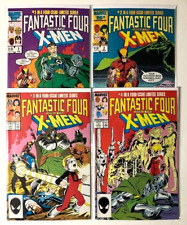 FANTASTIC FOUR VERSUS THE X-MEN 1987 #1-4 COMPLETE SET LOT FULL RUN WOLVERINE