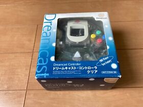 Sega DreamCast Controller HKT-7700 Clear Color JAPAN DC with BOX