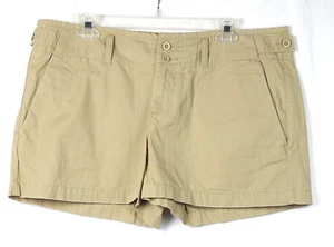 Pantalones cortos chinos favoritos de sarga de algodón marrón tostado Gap 14 - Imagen 1 de 2