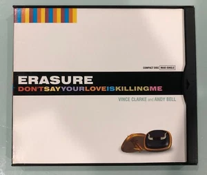 ERASURE DON'T SAY YOUR LOVE IS KILLING ME CD - Bild 1 von 3