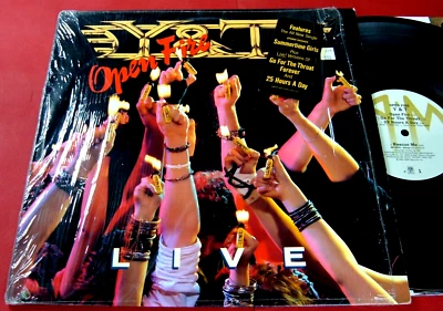 Y & T "OPEN FIRE" 1985, A&M SP 5076 Original 1st pressing LP.  SW/NM/NM- - Image 1 of 4