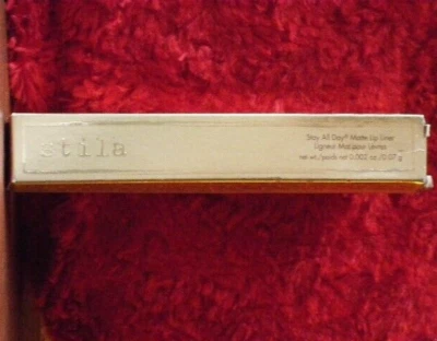 STILA STAY ALL DAY MATTE LIP LINER EVERMORE RRP $20 BOX VEGAN WARM NUDE MATT - Image 1 of 4