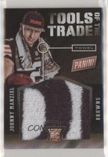 2014 Black Friday Tools Of The Trade Towels Relic Johnny Manziel #1 Rookie RC