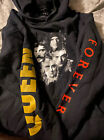 Queen Forever Black Pullover Hoodie Sweatshirt Rock Music Band Size Large