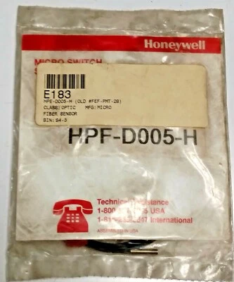 Honeywell HPF-D005-H MICRO SWITCH Sensor - Image 1 of 3