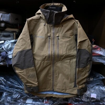 【SIMMS】PRODRY JACKET - DRIFTWOOD GORE-TEX® Pro US Size S/M - Image 1 of 2