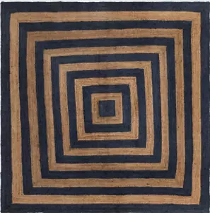 Jute Rug 100% Jute Braided Reversible Area Rug Handmade Modern Non Slip Carpet - Picture 1 of 8