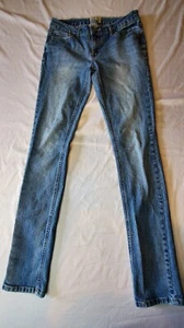 Aeropostale Bayla Skinny Blue Jeans Junior's Size 3/4 W29 L31  - Picture 1 of 19