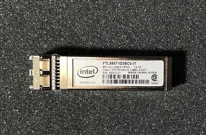 Intel FTLX8571D3BCV-IT 10G 10GBase-SR Multi-Mode 850NM Transceiver-Fast Shipping - Picture 1 of 4
