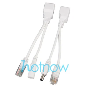 Passive Power Over Ethernet PoE Injector + Splitter Kit - Afbeelding 1 van 3