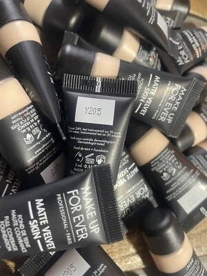 (90) Makeup Forever Matte Velvet Skin Full Coverage Foundation ~ Y205 5 Ml Each - Image 1 of 2