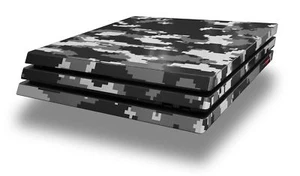 Skin für PS4 Pro WraptorCamo Digital Camo Grau Playstation 4 Konsole - Bild 1 von 3