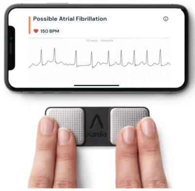 AliveCor KardiaMobile ECG EKG Heart Monitor - Smartphone compatible NEW! Sealed - Image 1 of 4