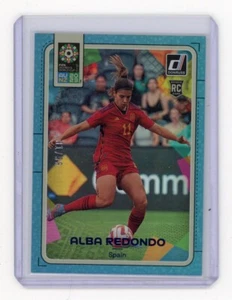2023 Panini Donruss FIFA Women's World Cup Blue /99 Alba Redondo #164 RC - Picture 1 of 2