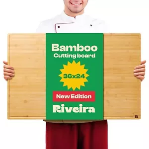 Extra Large 36 x 24 Cutting Board � Butcher Block & Charcuterie Board - Picture 1 of 7