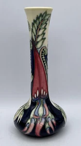 Raro Vaso MOORCROFT - KAKA BEAK - Collezione Philip Gibson Nuova Zelanda 2003 - Foto 1 di 4