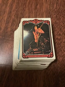 KISS TRADING CARDS COMPLETE SET 66/66 1978 DONRUSS AUCOIN - Picture 1 of 1