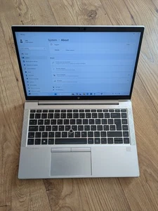 HP Elitebook 845 G8 Ryzen 5 5650U 2.3GHz 16GB RAM 256GB SSD 14.1" Laptop 129 - Afbeelding 1 van 9