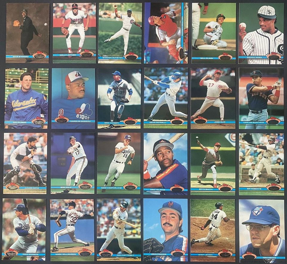 1991 Stadium Club - Baseball Cards - #1-200 - Complete Your Set - You U Pick - Image 1 of 1