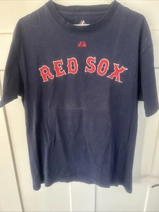 T-shirt vintage MLB Boston Red Sox Manny Ramirez #24 Majestic taglia M - foto! - Foto 1 di 6