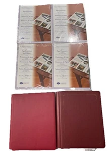 2 álbumes Creative Memories 12x15 álbumes grandes álbumes de recortes protectores de 4 páginas MONO LEER - Imagen 1 de 24