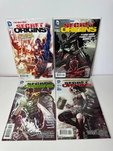 NEW 52 (DC Comics) SECRET ORIGINS #1-4 (1 2 3 4) First Damian Wayne Issue - Picture 1 of 5