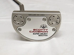 Used LH Scotty Cameron Super Select GoLo 6.5 35" Putter Steel Left-Handed +HC - Picture 1 of 7
