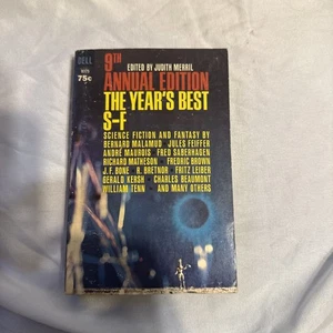 9TH ANNUAL EDITION THE YEAR'S BEST S-F, DELL #9775, 1ST, 1965, VINTAGE PAPERBACK - Bild 1 von 4