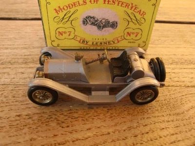 MATCHBOX Lesney MoY Antaño Y-7B MERCER 35 J RACEABOUT 1913 Lila + Caja Repro - Imagen 1 de 4