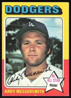 1975 Topps #440 Andy Messersmith - $1 SHIPPING (JB4) - Image 1 of 2