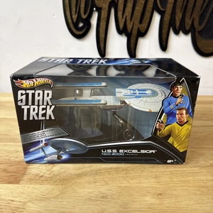 2013 Hot Wheels Star Trek USS Excelsior NCC-2000 Neu in Verpackung - Bild 1 von 7