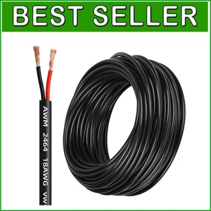 Premium 18 Stärke Kupferlitze 300 Fuß - UL zugelassenes elektrisches Kabel - Bild 1 von 9