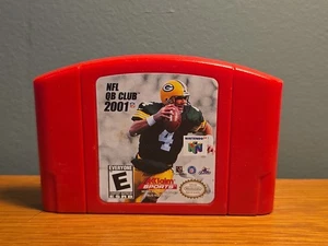 NFL QB Club 2001 - Authentic Red Cart Only (Nintendo 64, N64) - Picture 1 of 5