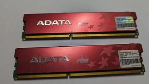 ADATA Plus Series 4GB (2 x 2GB) DDR3 1600 (PC3 12800) Desktop Memory Model AX3U1 - Picture 1 of 2