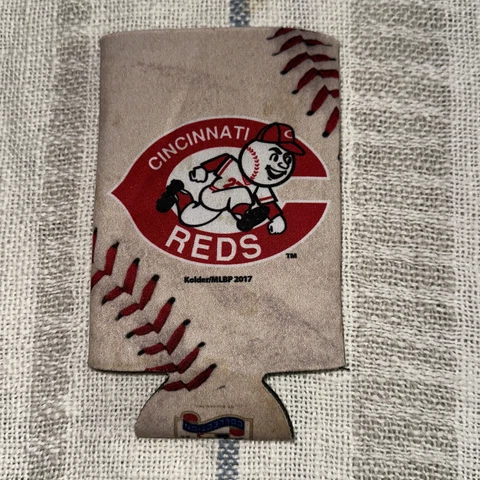 CINCINNATI REDS SOFT FOAM SLIM CAN BOTTLE COOZIE COOLER KOOZIE G4 Cover