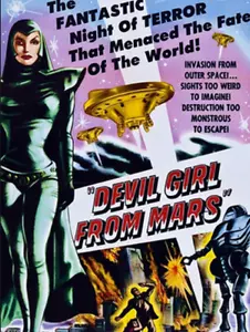 Devil Girl from Mars (1954) – Colourized Public Domain DVD Patricia Laffan - Picture 1 of 3