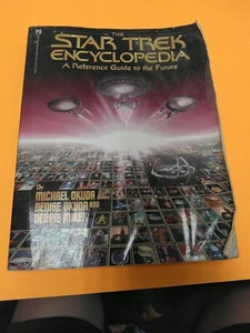 The Star Trek Encyclopedia - Paperback By Michael Okuda - Picture 1 of 12