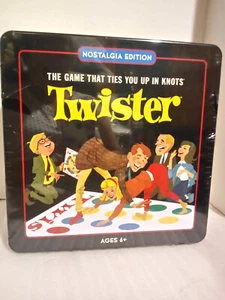 Twister Nostalgia Edition Game in Collectors Tin by Winning Solutions - Picture 1 of 6