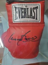 Lennox Lewis Signed Boxing Glove 2007 Very Rare Actual Signature 2007